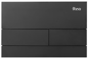 Бутон за тоалетна K011A-Q Rea T Black Matt