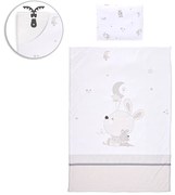 LORELLI Classic Сет от 5 части COSY LITTLE RABBITS СИВО