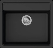 Hansgrohe S520-F510 Композитна мивка за вграждане върху плот