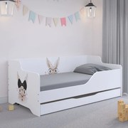 Детско легло с очарователно зайче 160х80 см