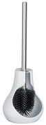 Бяла керамична четка за тоалетна Neo Drop - Wenko