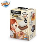 Buki France - Комплект бяла и кафява глина 1 кг. BK5431