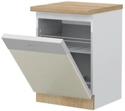 Преден шкаф за съдомиялна машина Modena K60D-Beige