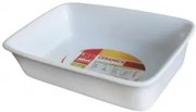 Horecano - Керамична тава правоъгълна бяла 19.8x12.8x4.8см (YR15135G1-7.75)