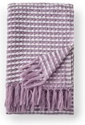 Одеяло в цвят лавандула 125x150 cm Stab Stitch – Catherine Lansfield