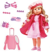 Bayer - Говореща на български кукла Мария с цикламено палто