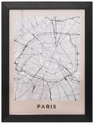 Постер с рамка atmosphera Paris, 18x24 см, С дисплей