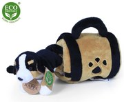 Rappa - Плюшено Куче Бернски зененхунд в чанта за пътуване, 20 см., серия Еко приятели