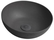 Sapho - Мивка за плот FORMIGO Ø 39 см бетон/антрацит