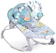 Moni  -  Детски шезлонг Space Tour сив