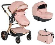 Бебешка количка 2в1 Polly MONI - розова