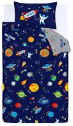 Детско единично спално бельо 135x200 cm Lost In Space - Catherine Lansfield