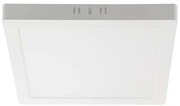LED Плафониера LED/18W/230V 6500K 21,4x21,4 см бял