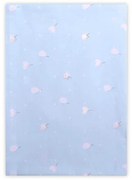 LORELLI Classic Чаршаф РАНФОРС 150/100 см. СИНЬО ВЛАКЧЕ