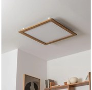 Eglo - LED Панел за повърхностен монтаж SALOBRENA-RW WOOD LED/34W/230V 2700/4000K кафяв