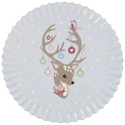 Синя коледна подложка , ø 20 cm Dina - Green Gate