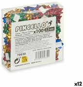 Примка матов Многоцветен 2,3 cm PVC (12 броя)