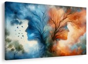 Картина на платно – Хармония на две стихии