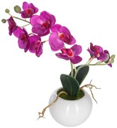 Изкуствено цвете atmosphera Orchid, 25 cm, Асорти