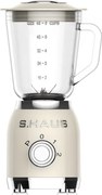 Блендер Swiss Haus SH-BL2015, 600W, 1.5 л, 20000 об/мин, 2 скорости + импулси, Турбо, Стъклена кана, Кремав