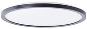 Brilliant - LED таванно осветително тяло MILTON LED/18W/230V Ø 29,3 см черно