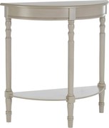 Сива конзолна маса от масивен бор 30x80 cm Heritage – Premier Housewares