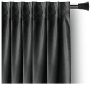 Сиво затъмняващо перде 140x270 cm – Restilo