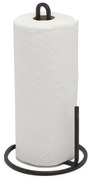 Черна стоманена стойка за кухненски кърпи ø 17 cm Squire – Umbra