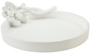 Декоративен поднос от полиресин ø 21 cm Magnolia – Mauro Ferretti