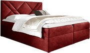 Тапицирано легло Box 6-Kokkino-140 x 200