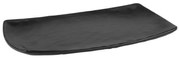 Kulsan - Меламиново плато правоъгълно 20x33xh2,5см CARRE MATT BLACK-(M7433.BL)