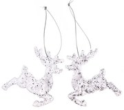 Пластмасови Коледни украси в комплект 2 бр. 7 cm – Dakls