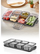 Комплект кутии за съхранение (13 броя), цвят Антрацит