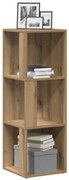 856721 vidaXL Ъглов шкаф Artisan Oak 33x33x100 cm Инженерна дървесина