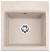 ALVEUS 1149111 - Кухненска мивка GEM 50x50 см гранит/бежов