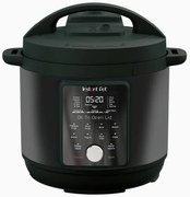 Мултикукър Instant Pot Duo Plus Whisper Quiet 112307901, 1000 W, 5.7 л, 9 програми, Отложен старт, LCD дисплей, Черен