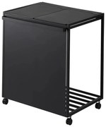 Черно метално кошче за рециклиране Tower – YAMAZAKI