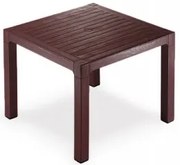Градинска маса Classi Wood 90 х 90 - Кафява