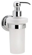 Дозатор за течен сапун 8x19 см сребрист