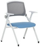 Посетителски стол Carmen 1706-1 - син