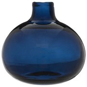 Ваза atmosphera Soliflore, Стъкло, Син, 12 cm