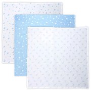 LORELLI Classic Памучна пелена 3 бр. 80/80 см. AQUATIC MIX