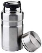 Термос за храна Kinghoff KH 1458, 0.75 l, Двойни стени, Вакуум, Поддържане на температурата до 12 ч, Инокс