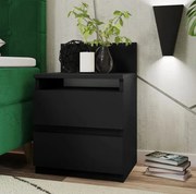 Нощно шкафче Juniper Plus-черен