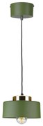 Пендел на кабел IGNIA 1xE27/60W/230V зелен/златист