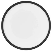 LED Плафониера FLORI LED/22W/230V 4000K черен Ø 42 см