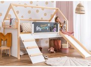 GINGER HOME Легло КЪЩИЧКА тип Монтесори БЯЛО