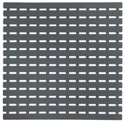 Тъмно сива подложка за душ , 54 x 54 cm Arinos - Wenko