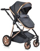 Комбинирана детска количка 2в1 Midas MONI - черен