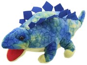 The Puppet Company - Кукла за театър Син Стегозавър, серия Бебета динозаври, 35 см.